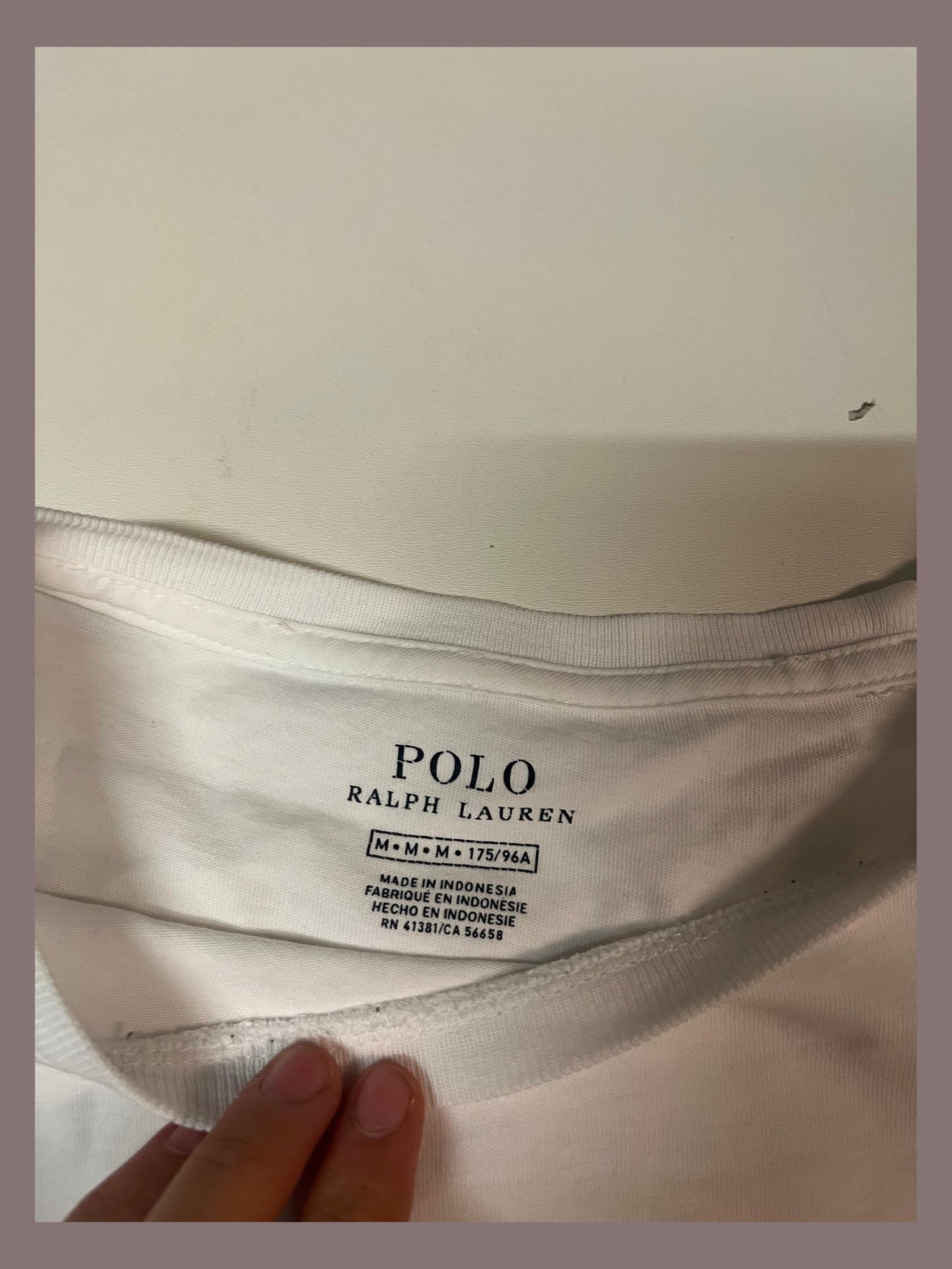 Polo Ralph Lauren Tshirt Vintage M #4148