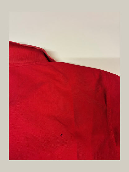 Vintage Reebok polo shirt mit Loch M 6461