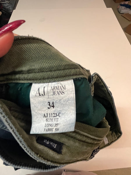 Vintage Armani Jeans 34 L 9914