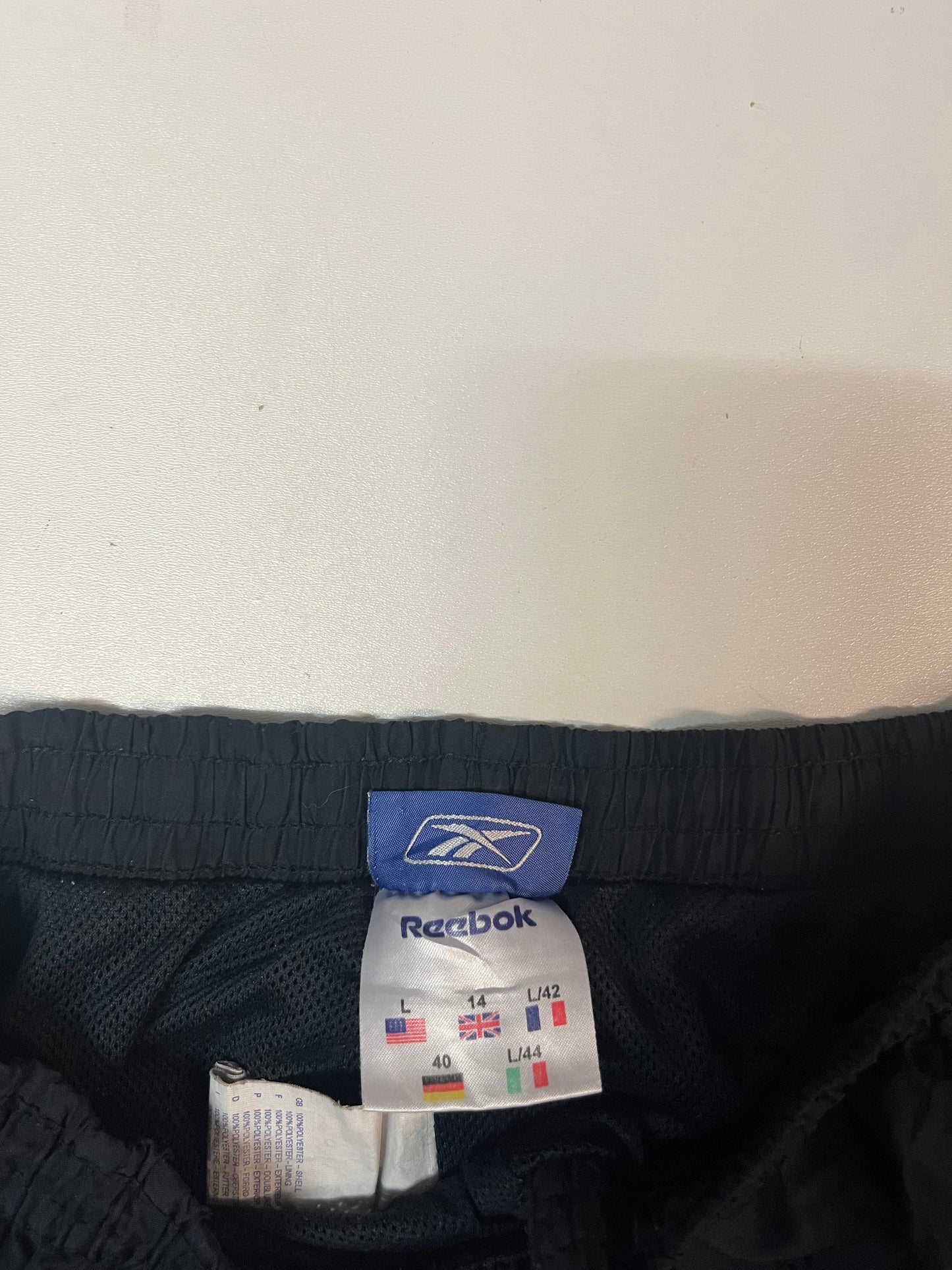 Vintage Reebok Trackpants L fit S 5329