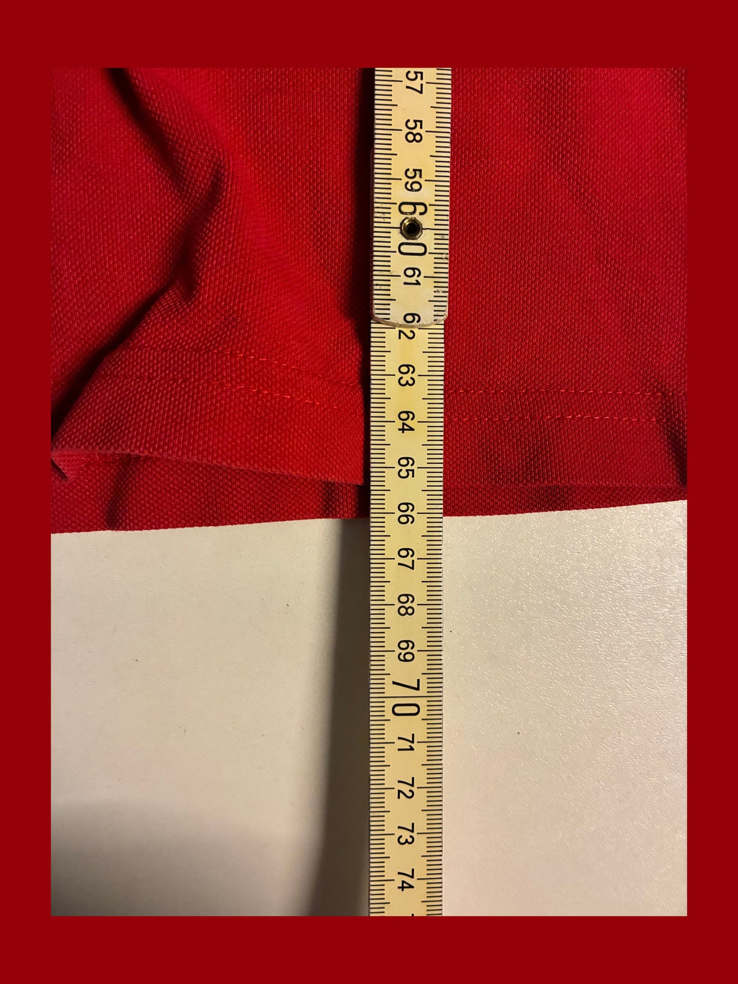 Vintage Reebok polo shirt mit Loch M 6461