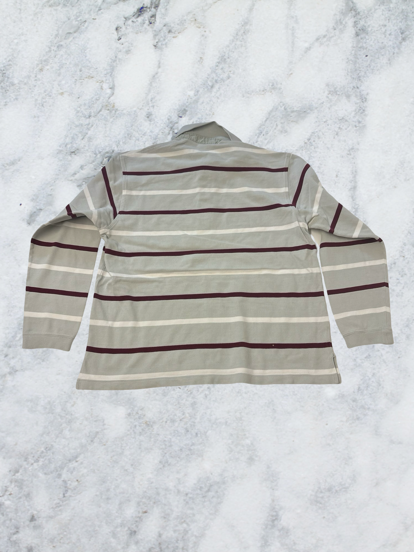 Lacoste Vintage Langarm Rubgy Polo  L 7497