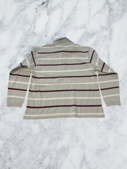 Lacoste Vintage Langarm Rubgy Polo  L 7497