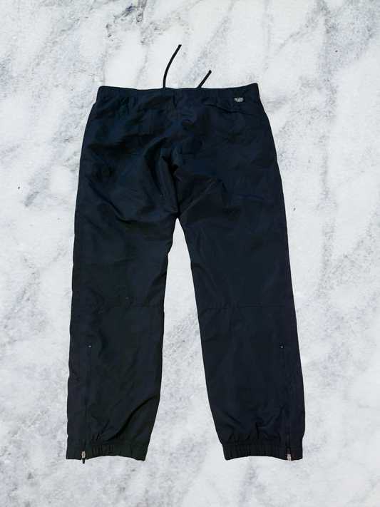 Nike Vintage Trackpants L Baggy Flecken und Bund beschädigt 7430