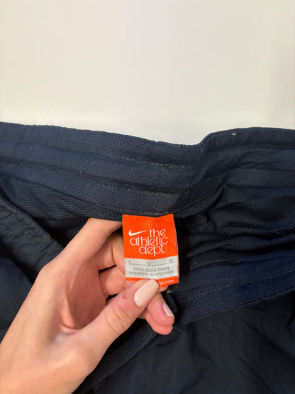Nike Vintage Trackpants L Baggy Flecken und Bund beschädigt 7430
