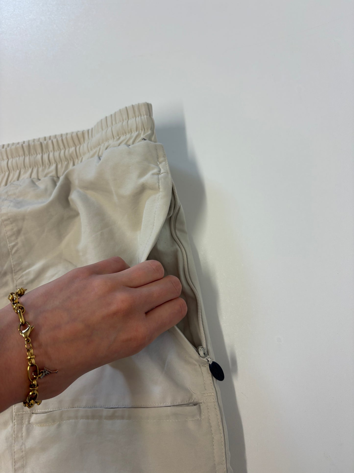 Reebok Vintage Trackpants L Baggy Bund beschädigt 7340