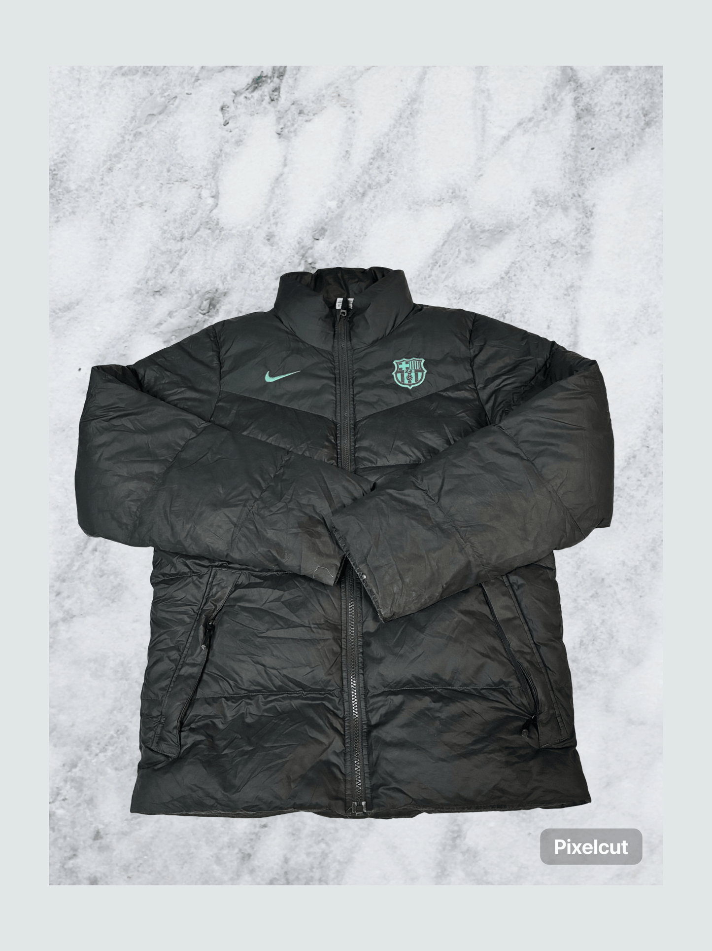 Vintage Nike FC Barcelona Winterjacke XS fit L 6319