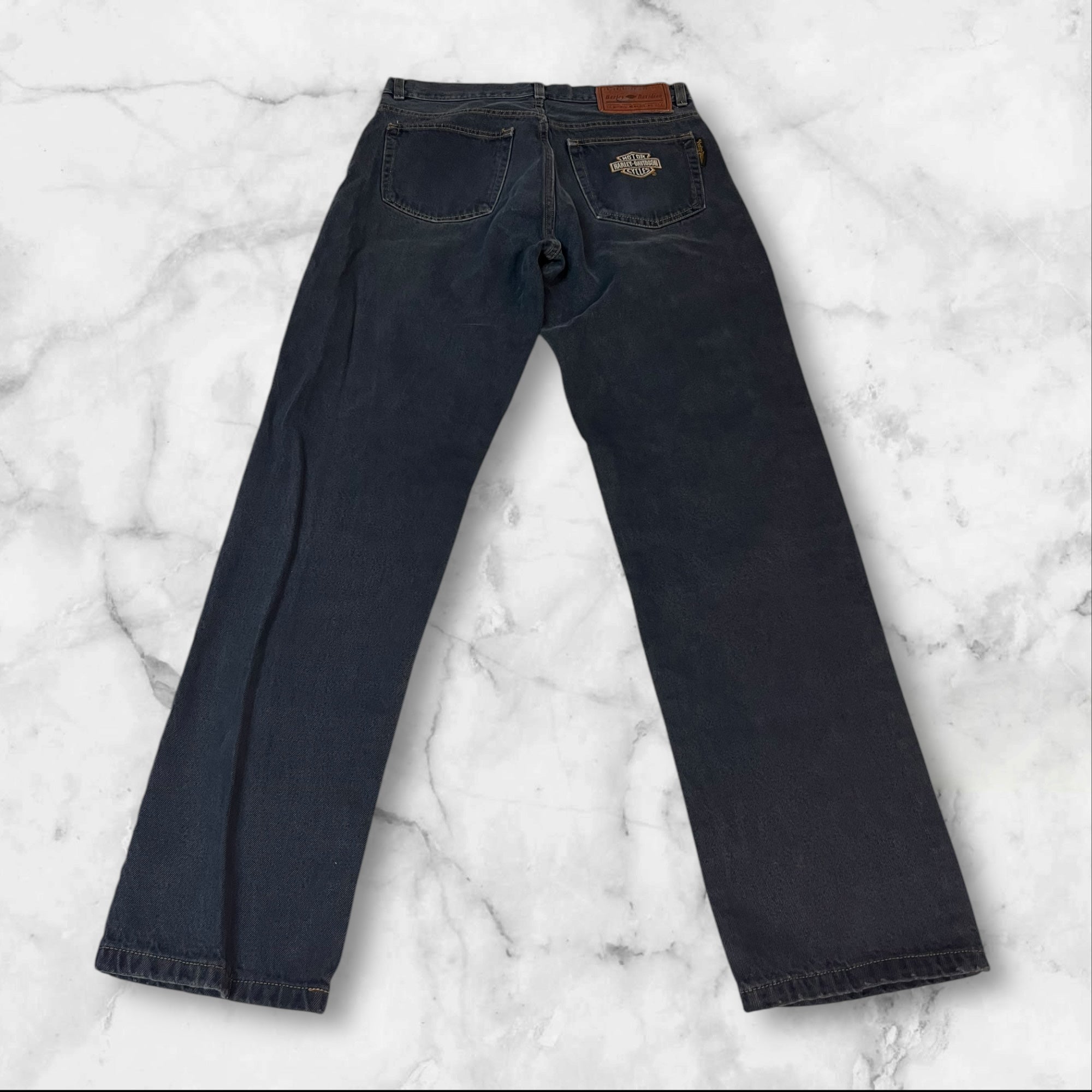 Vintage Harley Davidson Jeans 33 M 9952