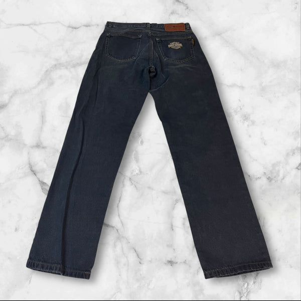 Vintage Harley Davidson Jeans 33 M 9952
