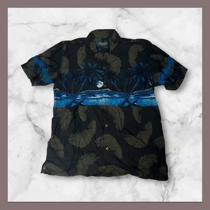 Fabians Hawaii Hemd Vintage L #4147