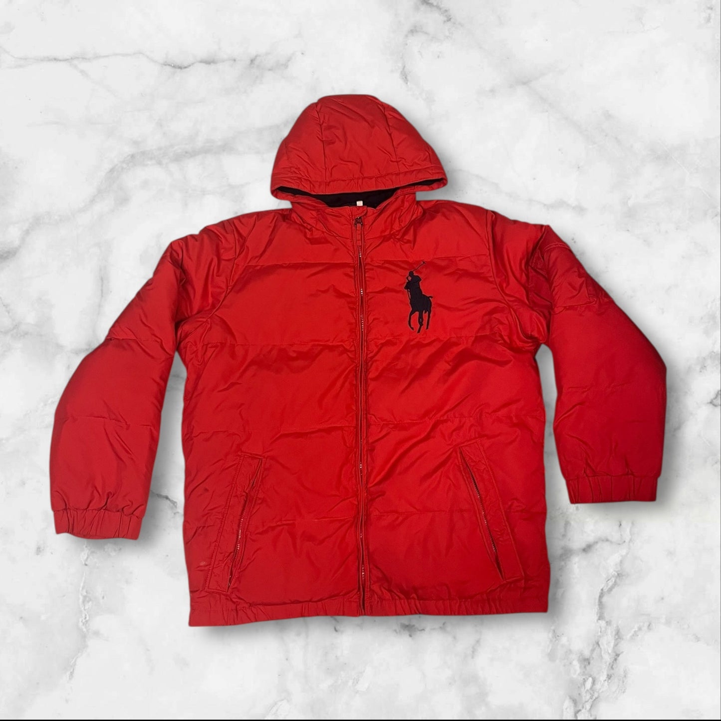 Polo Ralph Lauren Vintage Daunenjacke Kids Xl fit S 4743