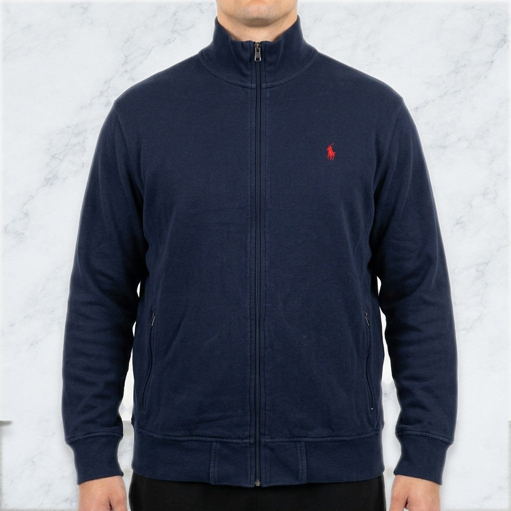 Polo Ralph Lauren Vintage Zipper Xxl Navy 6-3-2-4