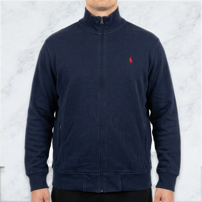 Polo Ralph Lauren Vintage Zipper Xxl Navy 6-3-2-4