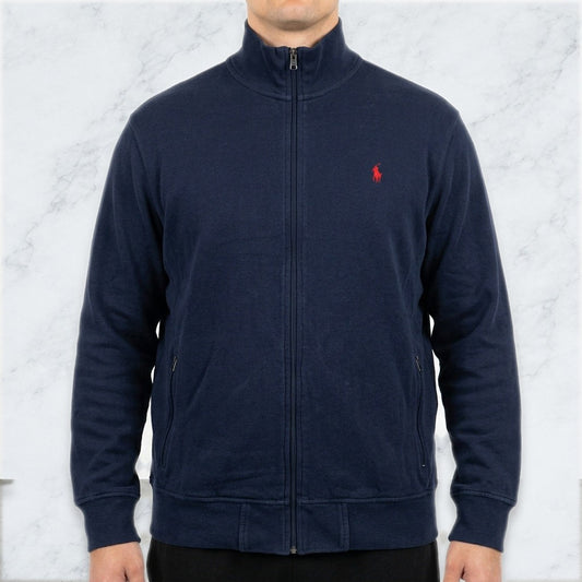 Polo Ralph Lauren Vintage Zipper Xxl Navy 6-3-2-4