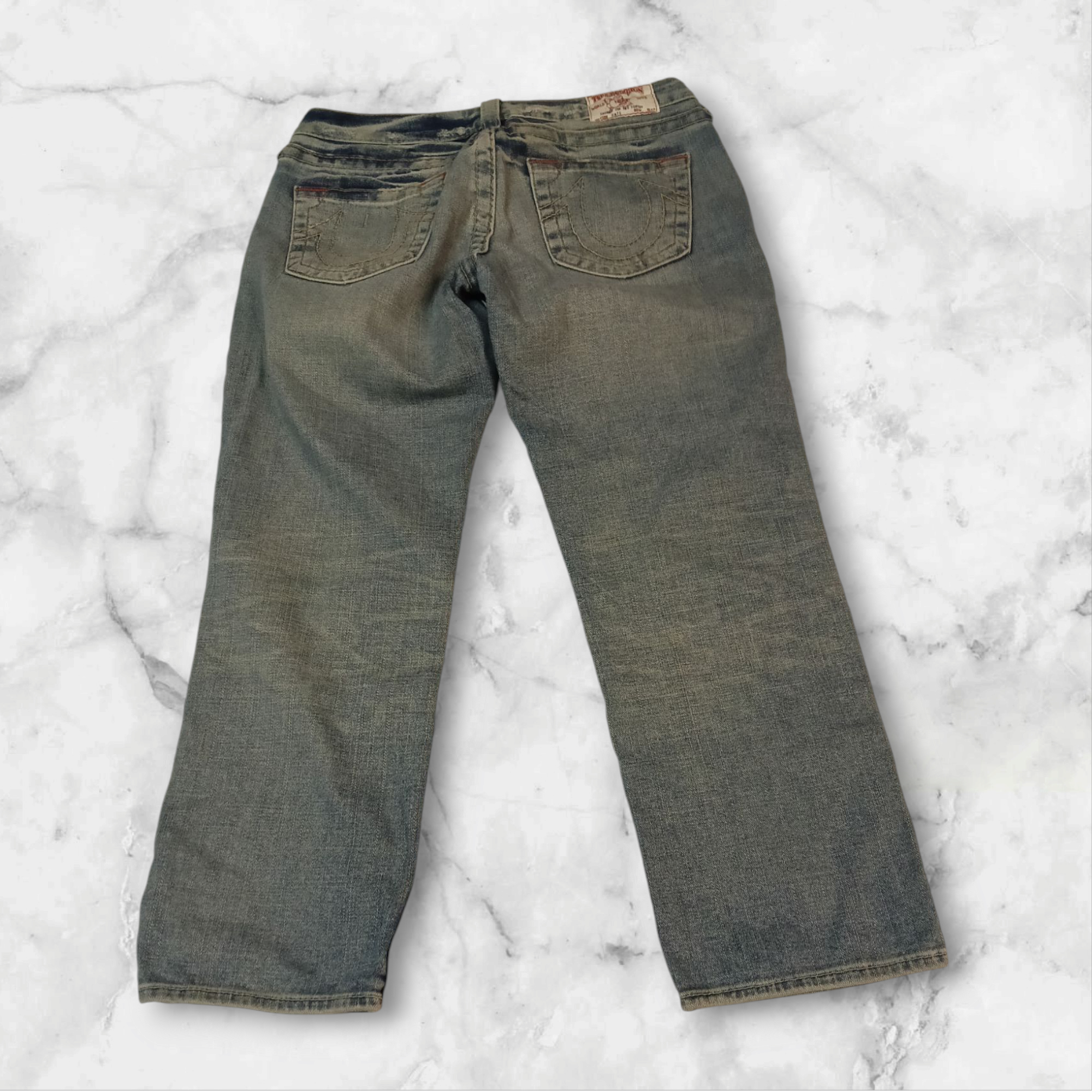 True Religion Vintage Jeans 27 1163 3/4
