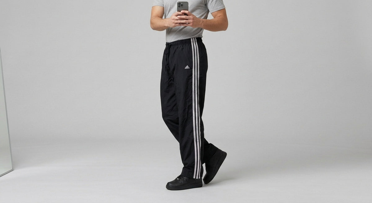 Adidas Vintage Track Pants S | Baggy Trackpants 7-3-3-0 - FAL Original