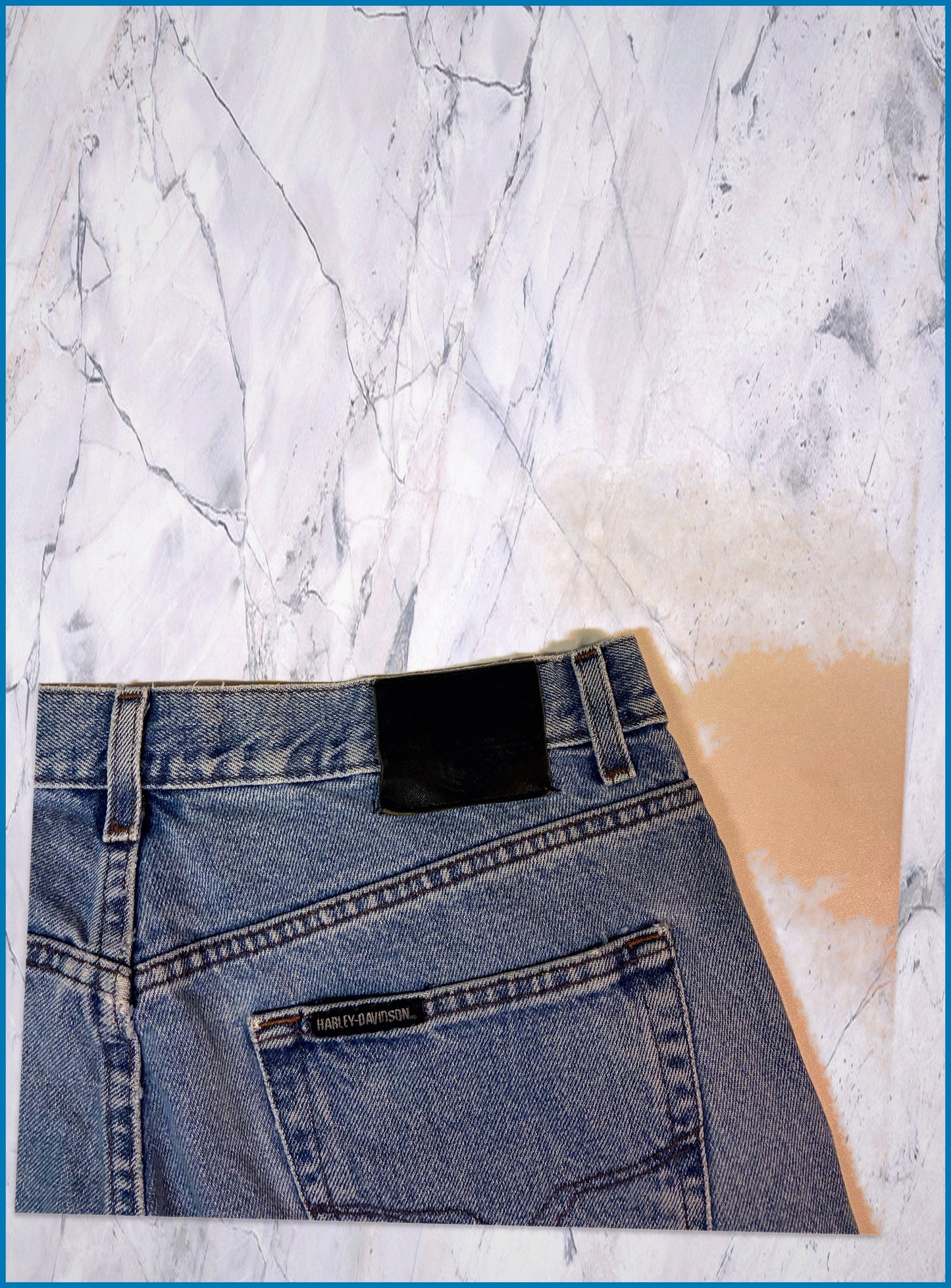 Vintage Harley Davidson Jeans baggy 34/34 XL 6-2-7-0