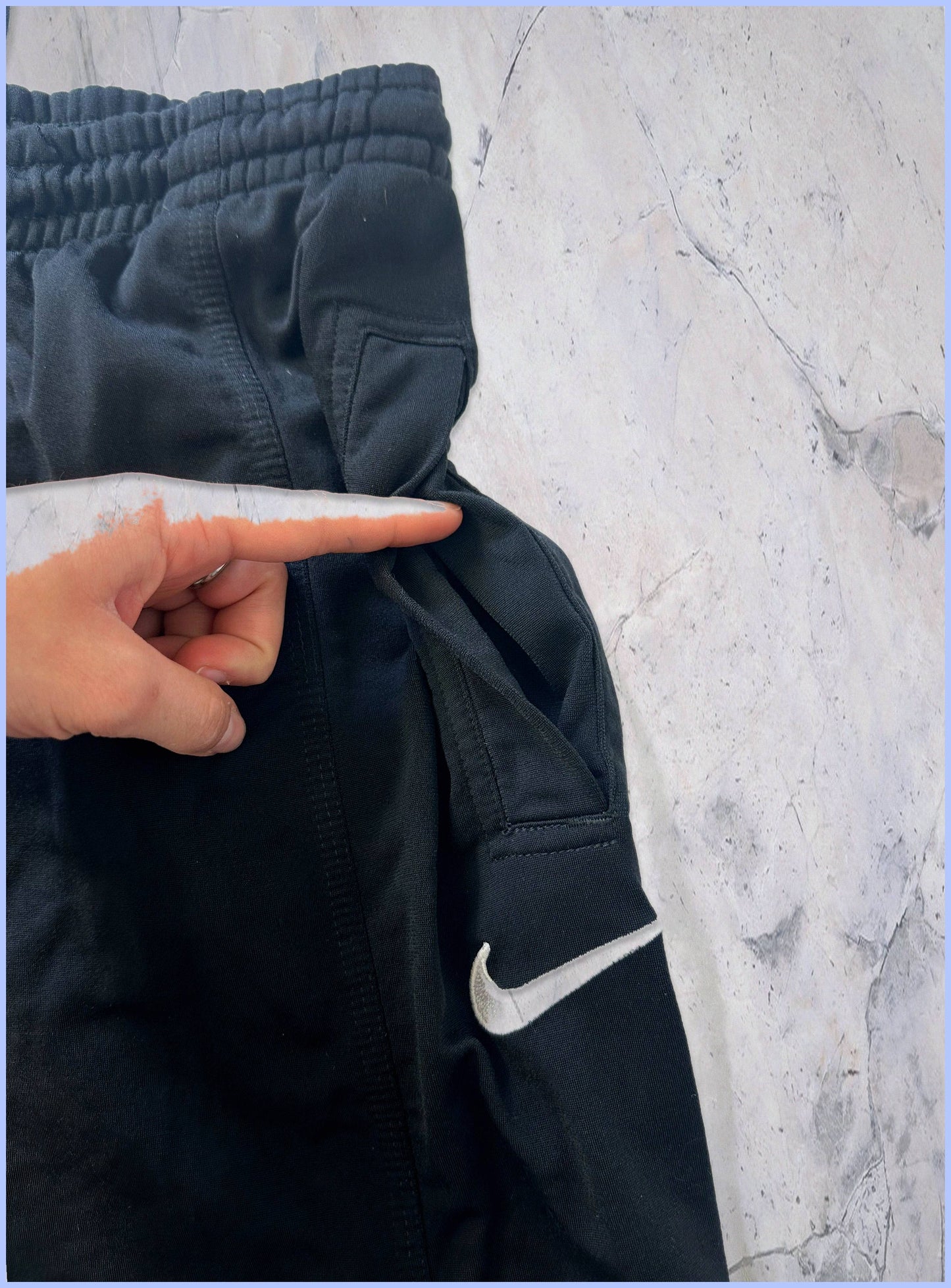 Nike vintage Trackpants L gekürzt S 7-2-2-1
