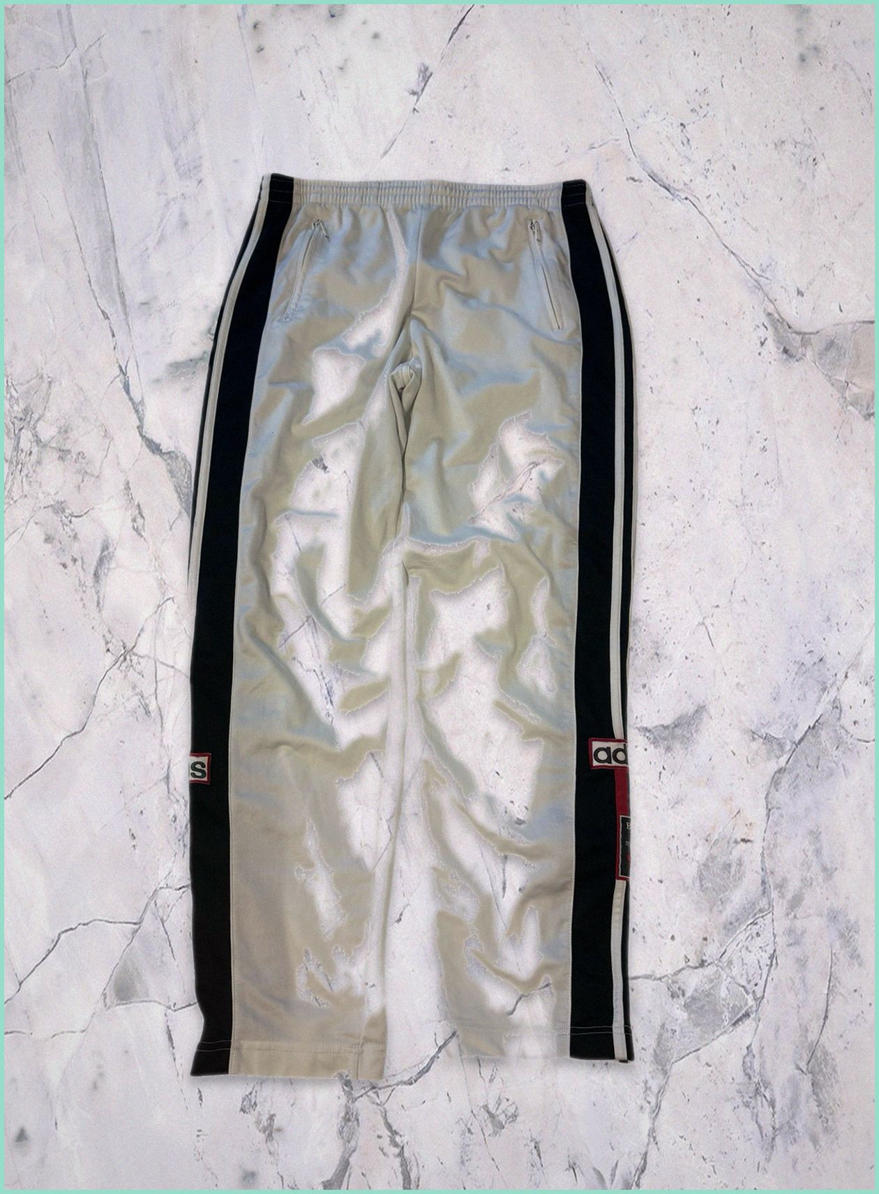 Adidas Vintage Trackpants S baggy 7-3-5-0