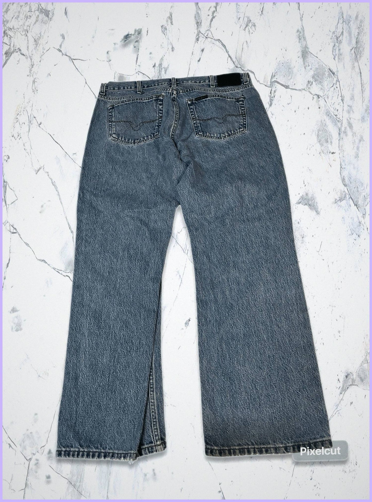 Vintage Harley Davidson Jeans baggy 38/30 fit M 6-2-7-1