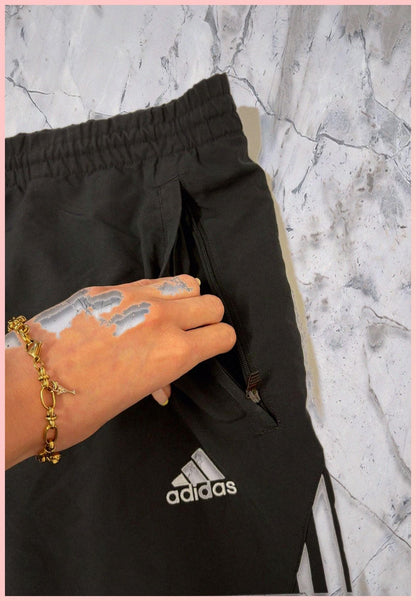 Adidas Vintage Trackpants L unten gekürzt 738 6
