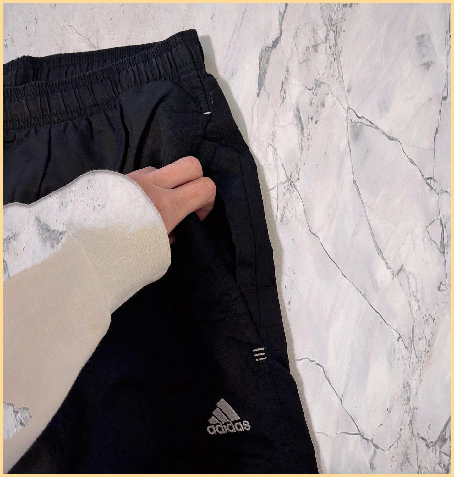 Adidas Vintage Trackpants M baggy 6-9-1-1