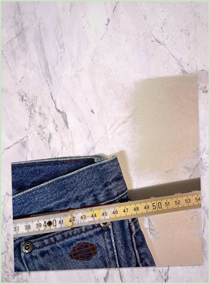 Vintage Harley Davidson Jeans baggy 38/30 fit M 6-2-7-1