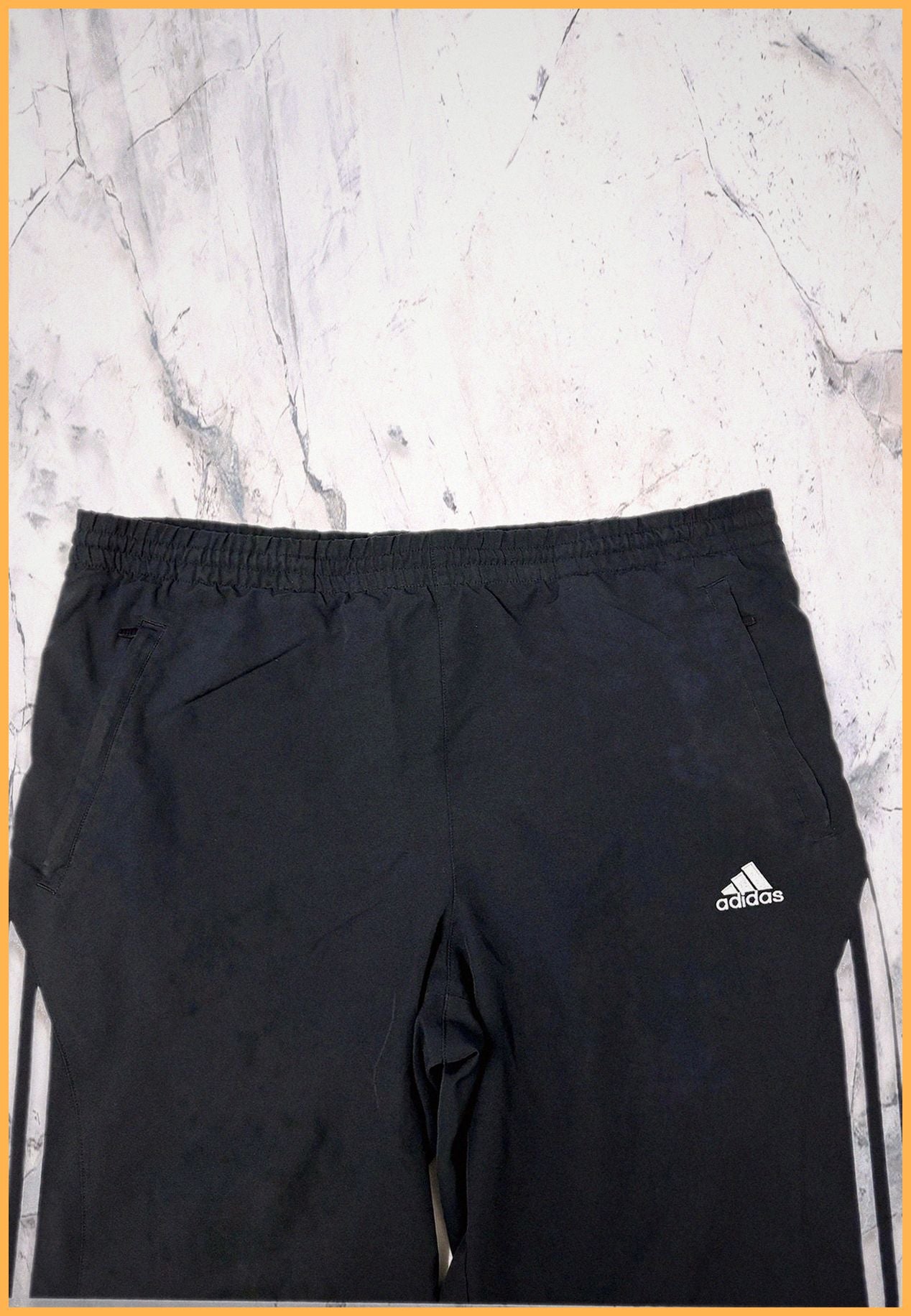 Adidas Vintage Trackpants L unten gekürzt 738 6