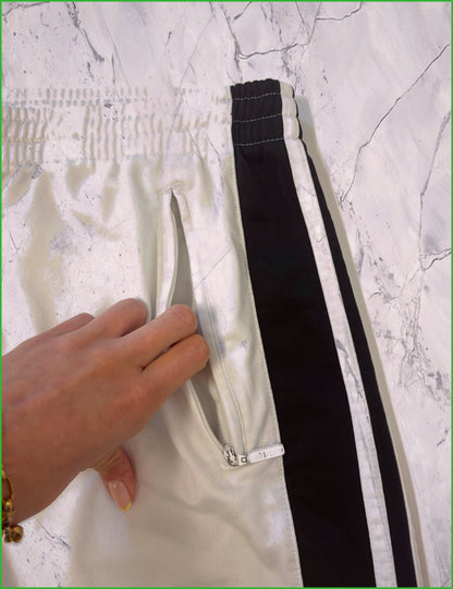 Adidas Vintage Trackpants S baggy 7-3-5-0