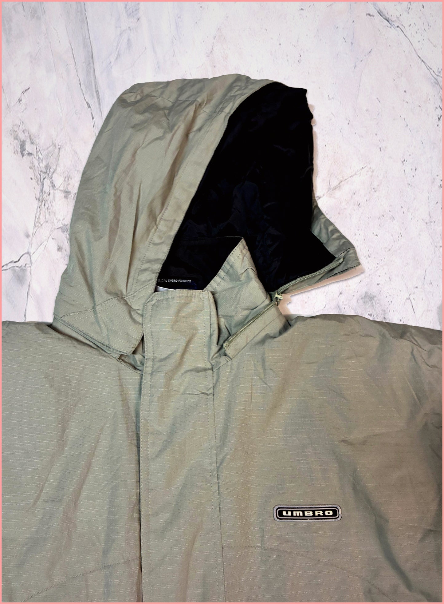 Vintage Umbro Regenjacke gefüttert L fit XL 5-9-2-2