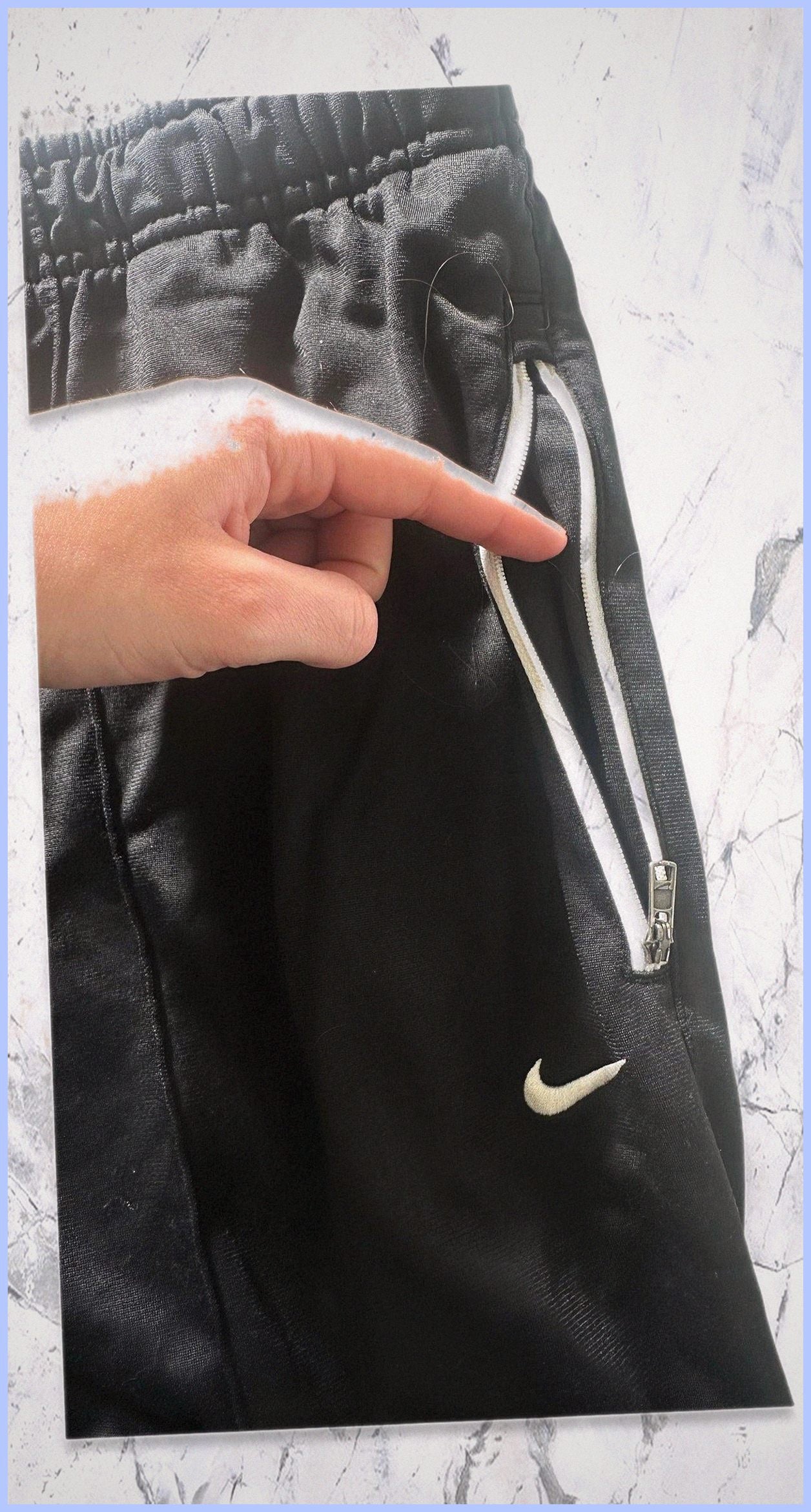 Nike vintage Trackpants XL fit L baggy 7-3-0-8