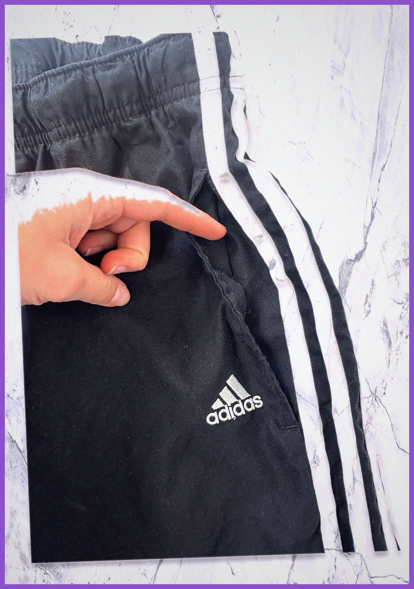 Adidas vintage Trackpants S baggy 7-3-3-0