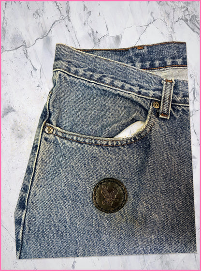 Vintage Harley Davidson Jeans baggy 38/30 fit M 6-2-7-1