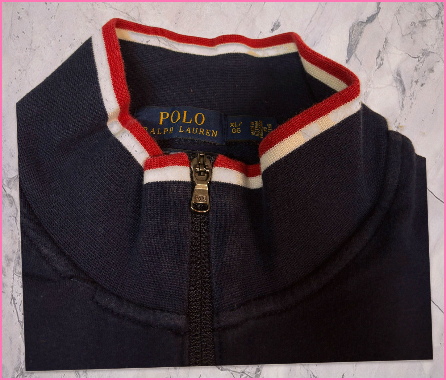 Polo Ralph Lauren Zipper Navy xl 6-3-2-8
