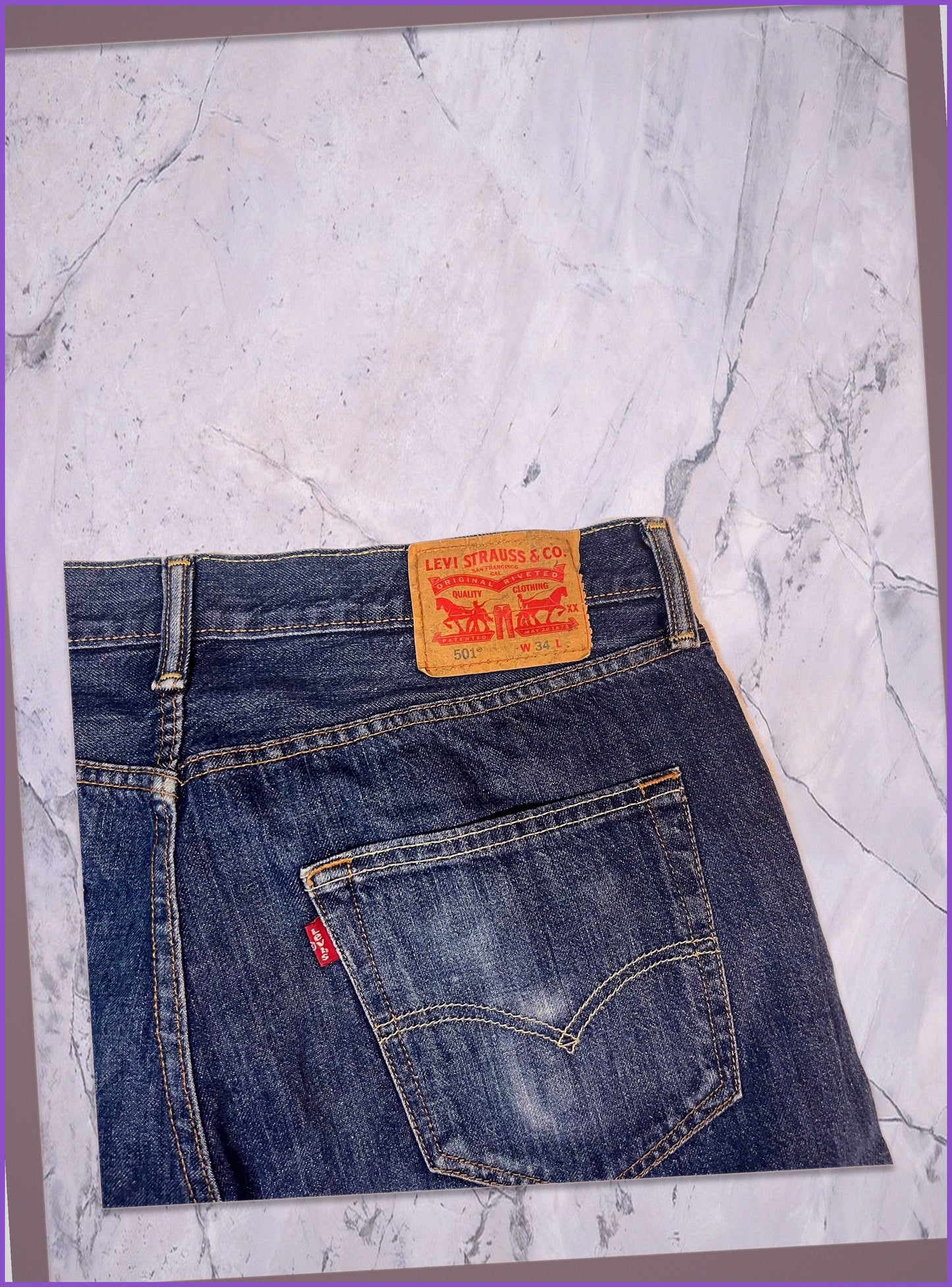 Vintage Levi’s Jeans Shorts 34 3-3-9-4