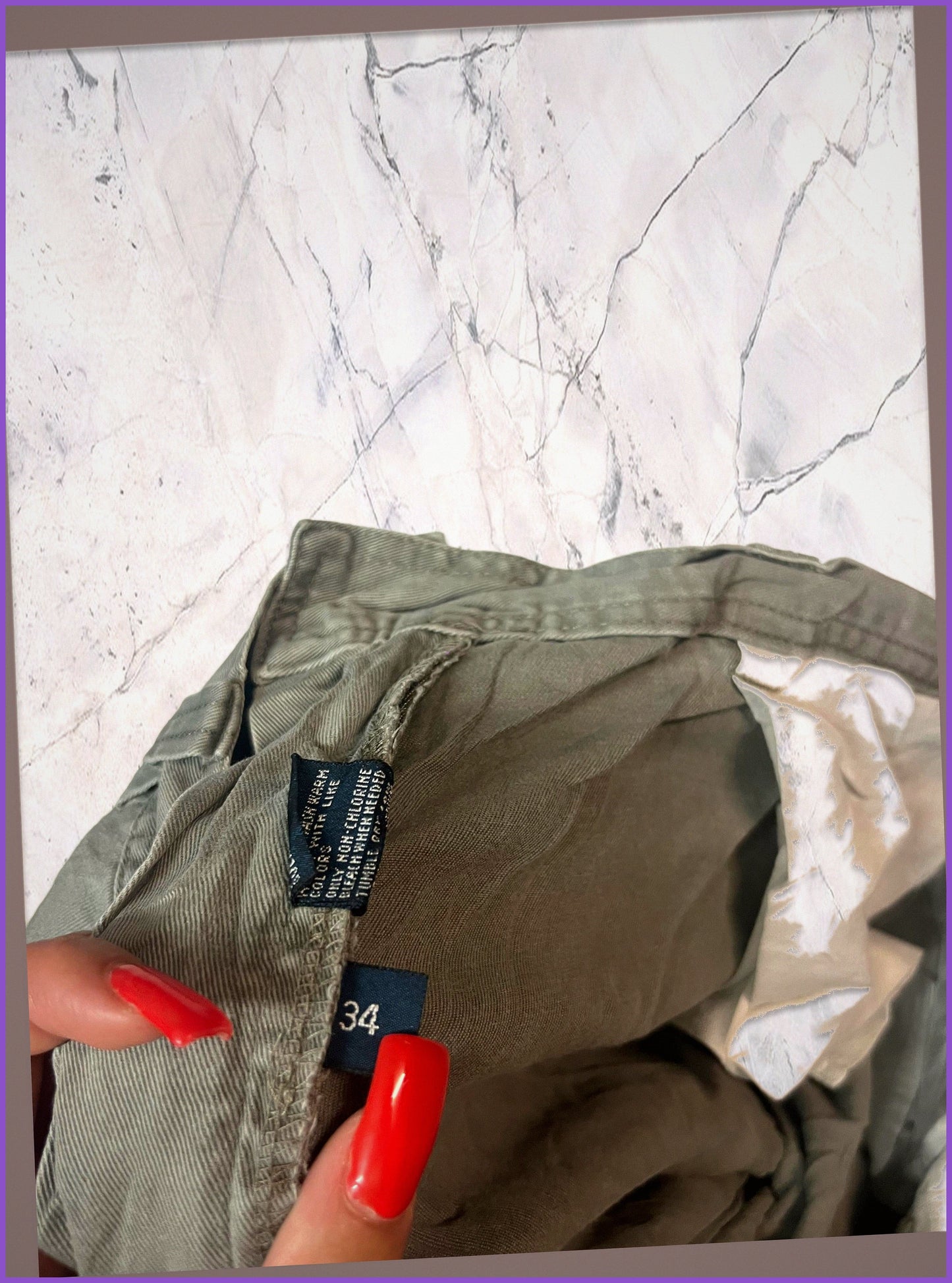 Vintage Polo Ralph Lauren Shorts 34 3-6-8-8