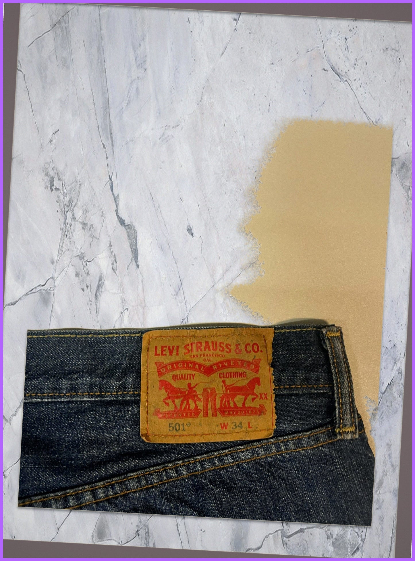 Vintage Levi’s Jeans Shorts 34 3-3-9-4