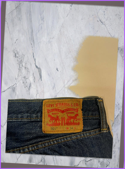 Vintage Levi’s Jeans Shorts 34 3-3-9-4