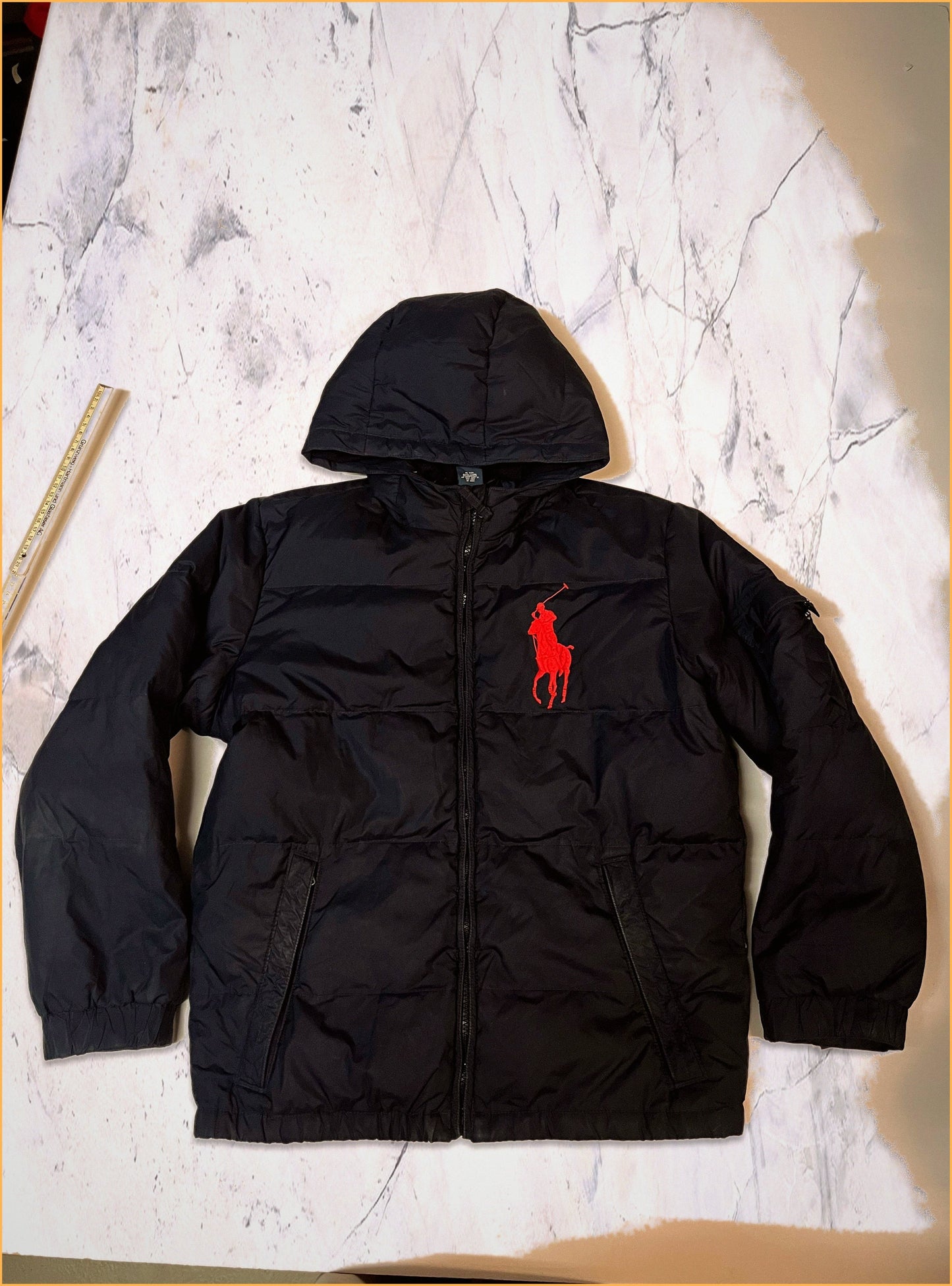 Polo Ralph lauren vintage daunenjacke kids l fit xs