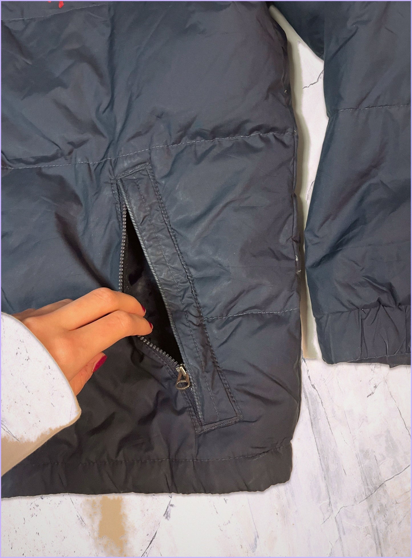 Polo Ralph lauren vintage daunenjacke kids l fit xs