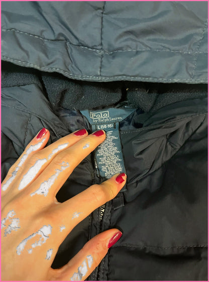 Polo Ralph lauren vintage daunenjacke kids l fit xs