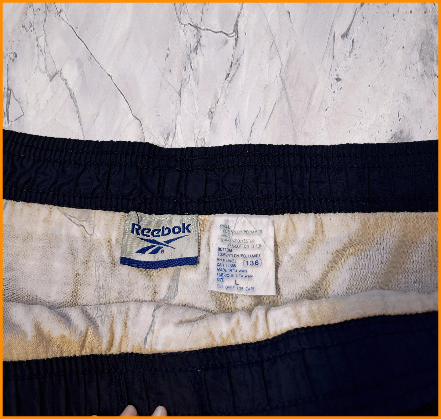 Reebok Vintage Trackpants L baggy 6-9-4-8