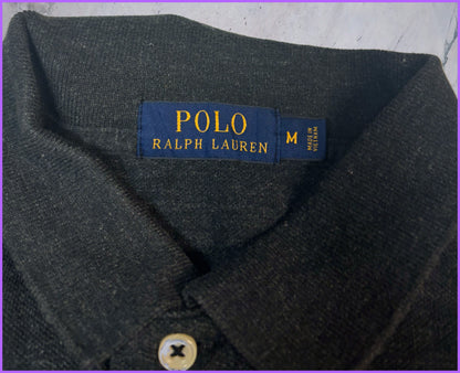 Polo Ralph Lauren Vintage Langarm Poloshirt M 5-8-0-9