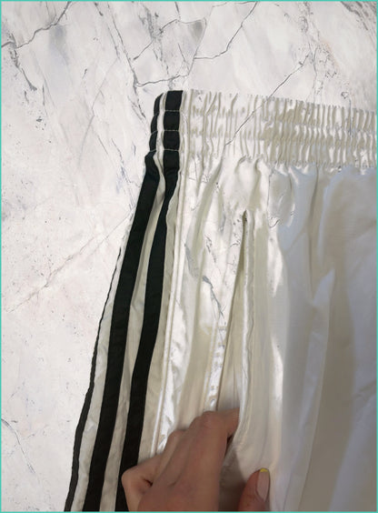 Adidas Vintage Trackpants Xl Reißverschluss linke Hosentasche klemmt 7-3-5-1