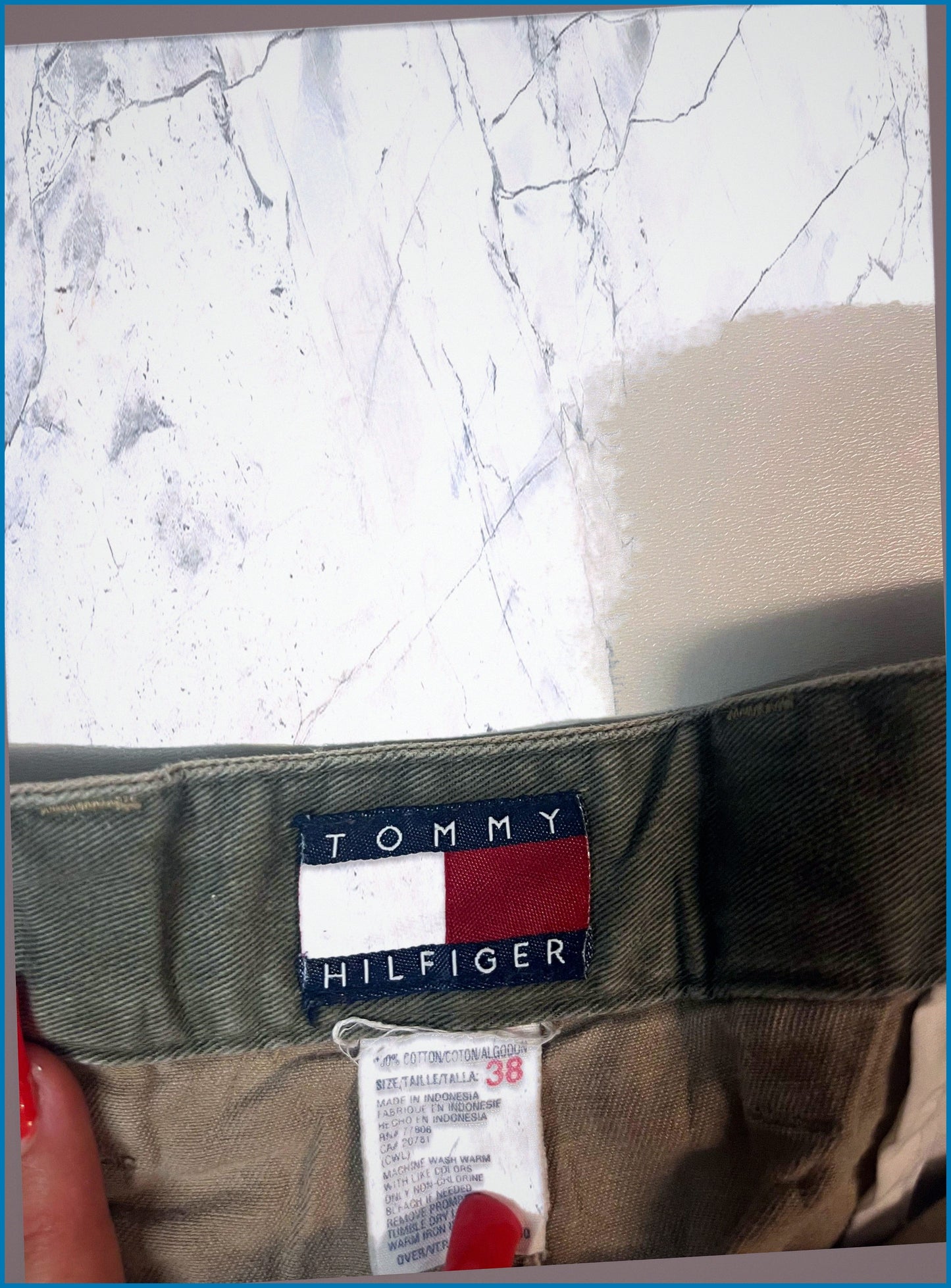 Vintage Tommy Hilfiger Shorts 38 3-6-9-0
