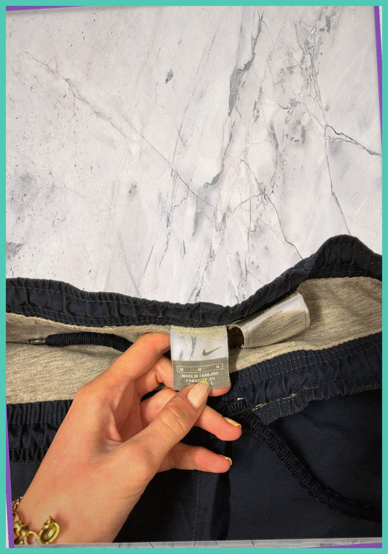 Nike Vintage Trackpants M Bund beschädigt 7-385