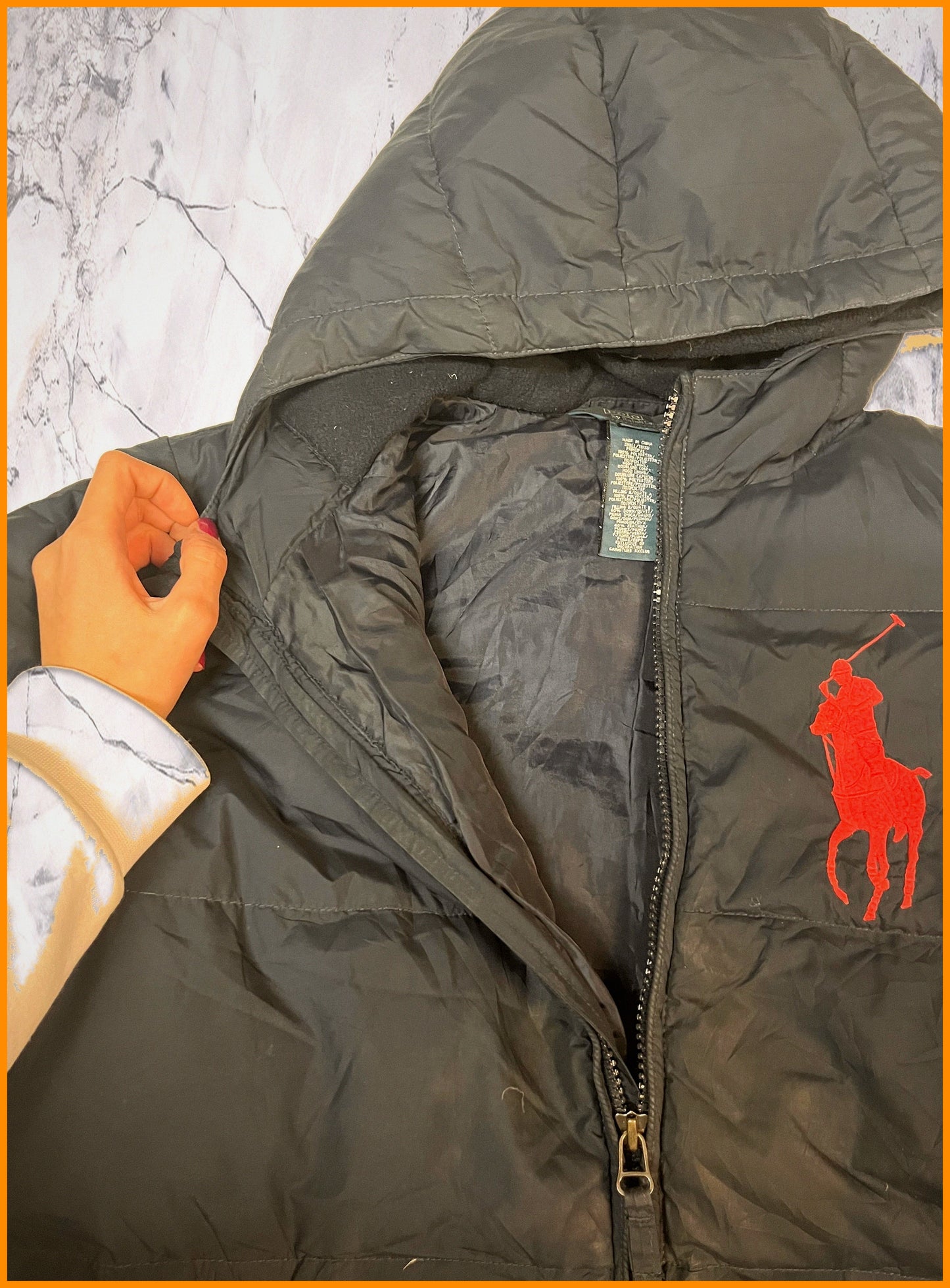 Polo Ralph Lauren Vintage Daunenjacke L 5-4-3-1