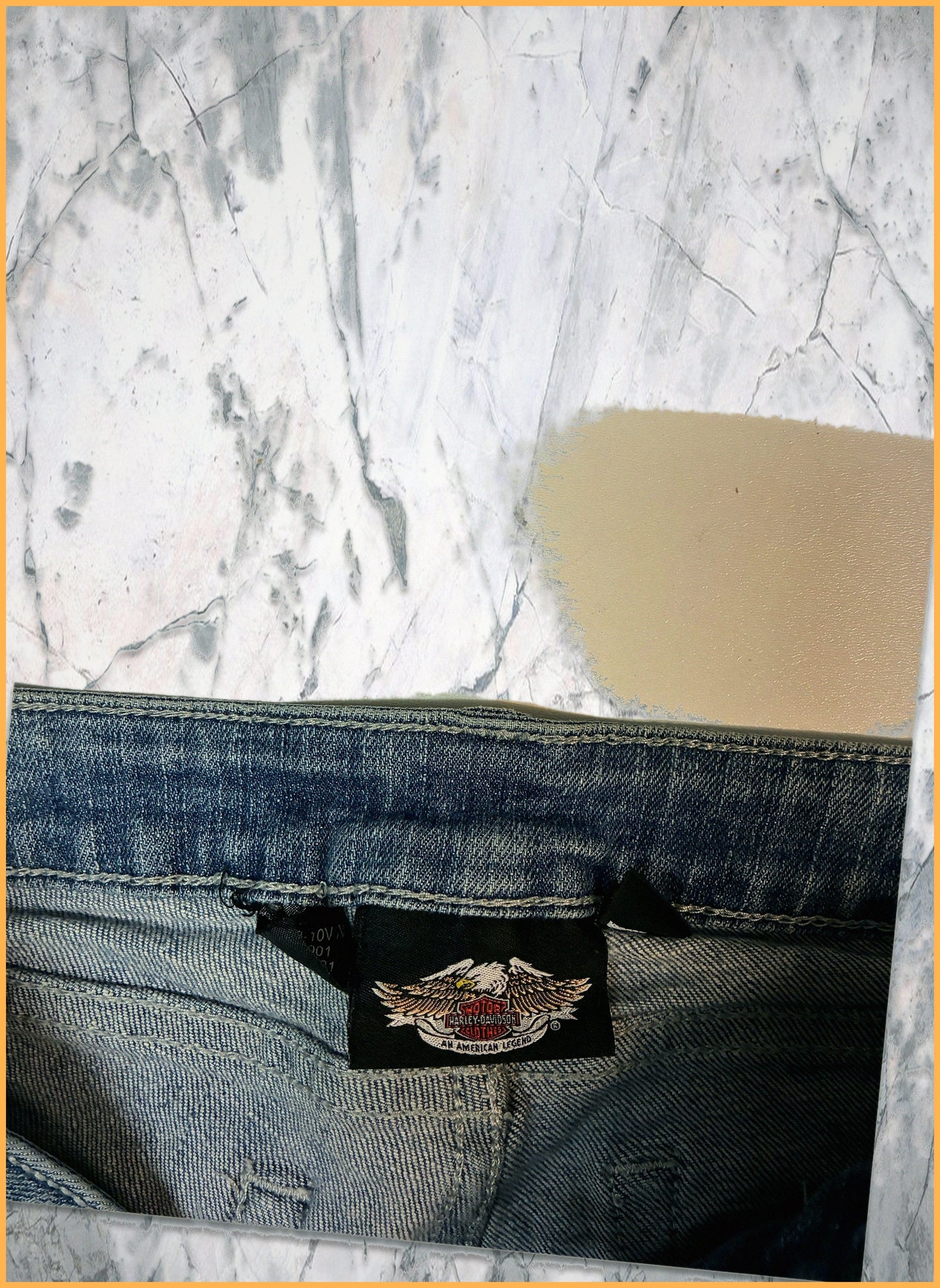 Vintage Harley Davidson Jeans bootcut S 6-264
