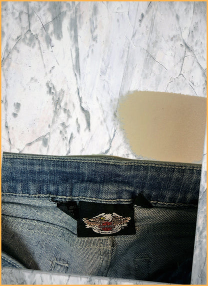 Vintage Harley Davidson Jeans bootcut S 6-264