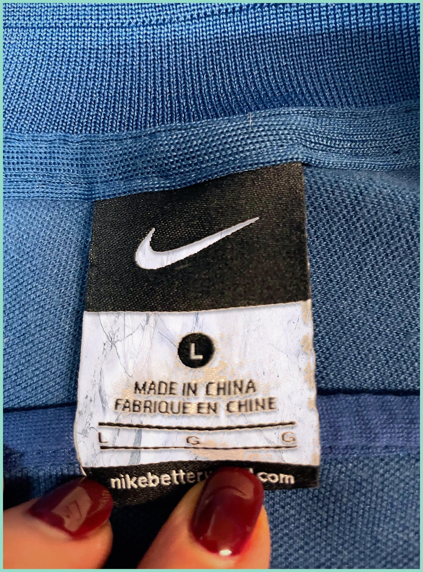 Nike France Vintage Trackjacket L 5-9-7-1
